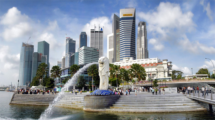 Merlion Singapur